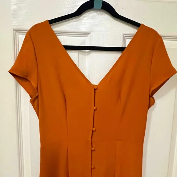 pumpkin spice maxi dress Size Medium - Picture 6 of 9